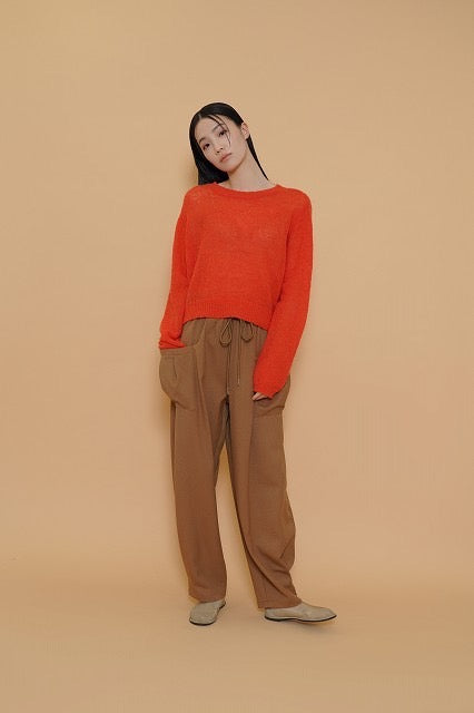 ⭐︎【予約商品】CYAN ウールモヘア配色ショートPO 即日決済10%クーポン還元🎁