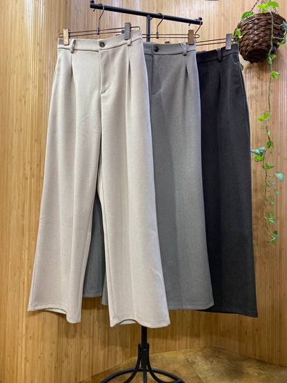 ☆CLEIO タックワイドパンツ