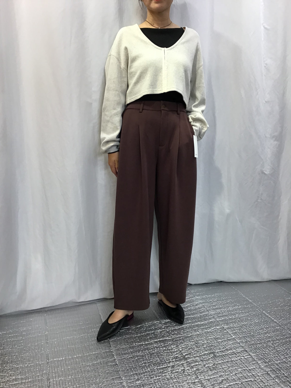 ☆vingtrois ダンボールタックパンツ