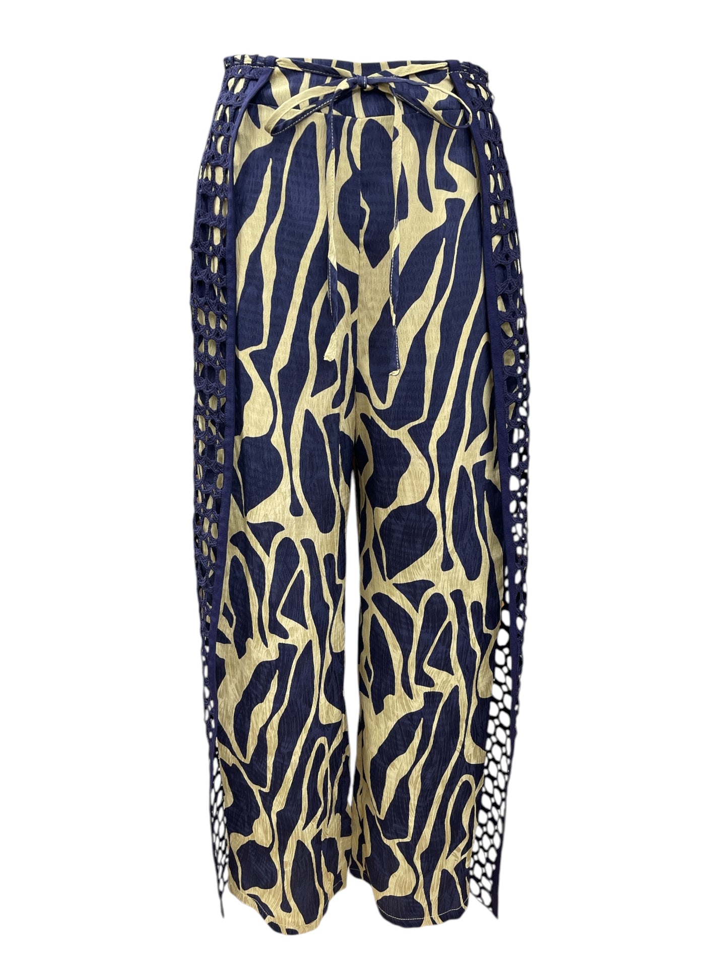 Mia 脇レース柄パンツ