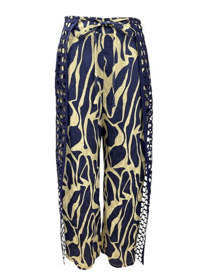 Mia 脇レース柄パンツ