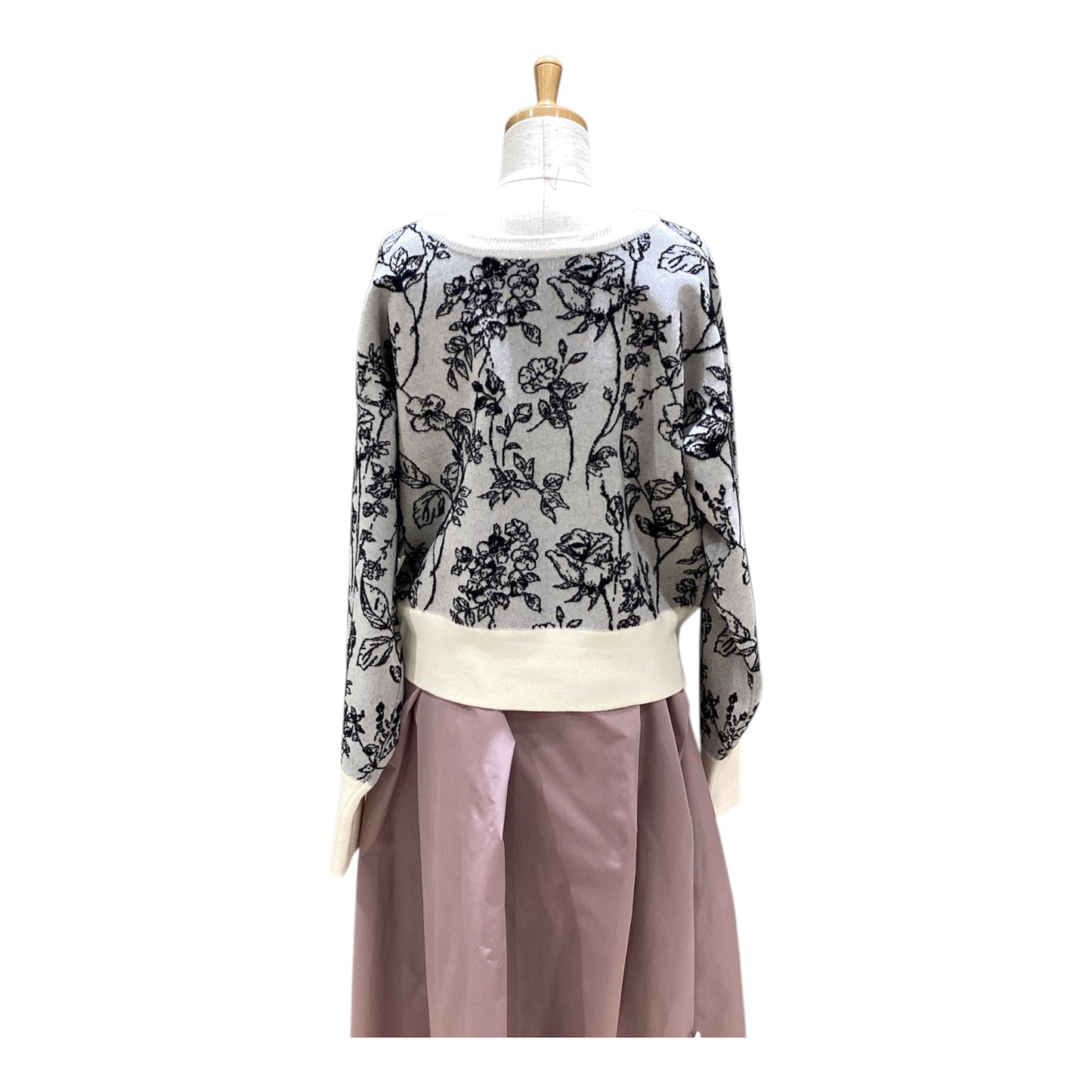 ◎ボタニカル花柄JQ2WAYカーディガン