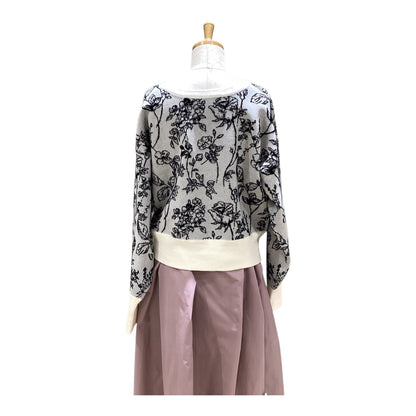 ◎ボタニカル花柄JQ2WAYカーディガン