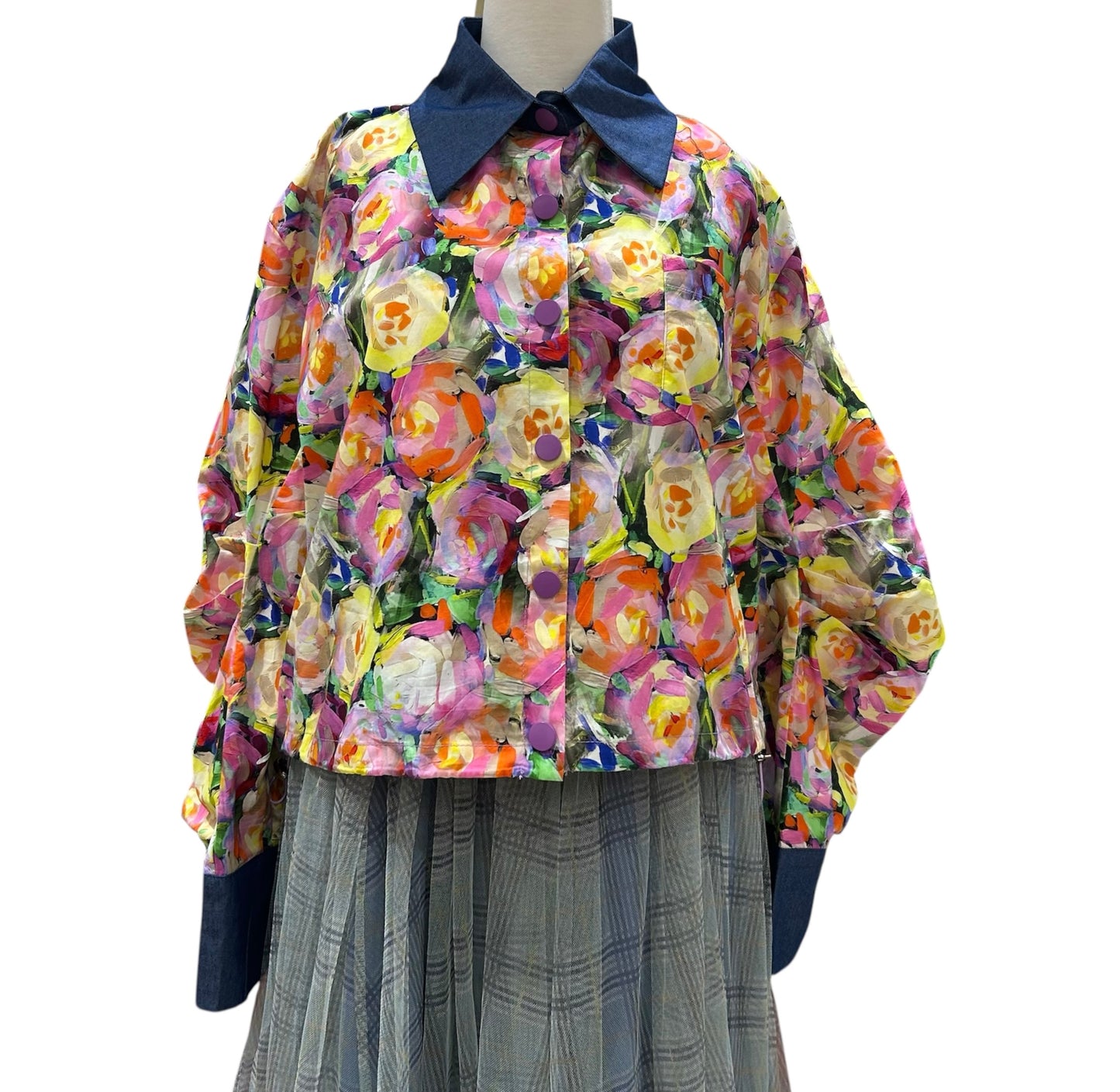 ◎花柄シャツ