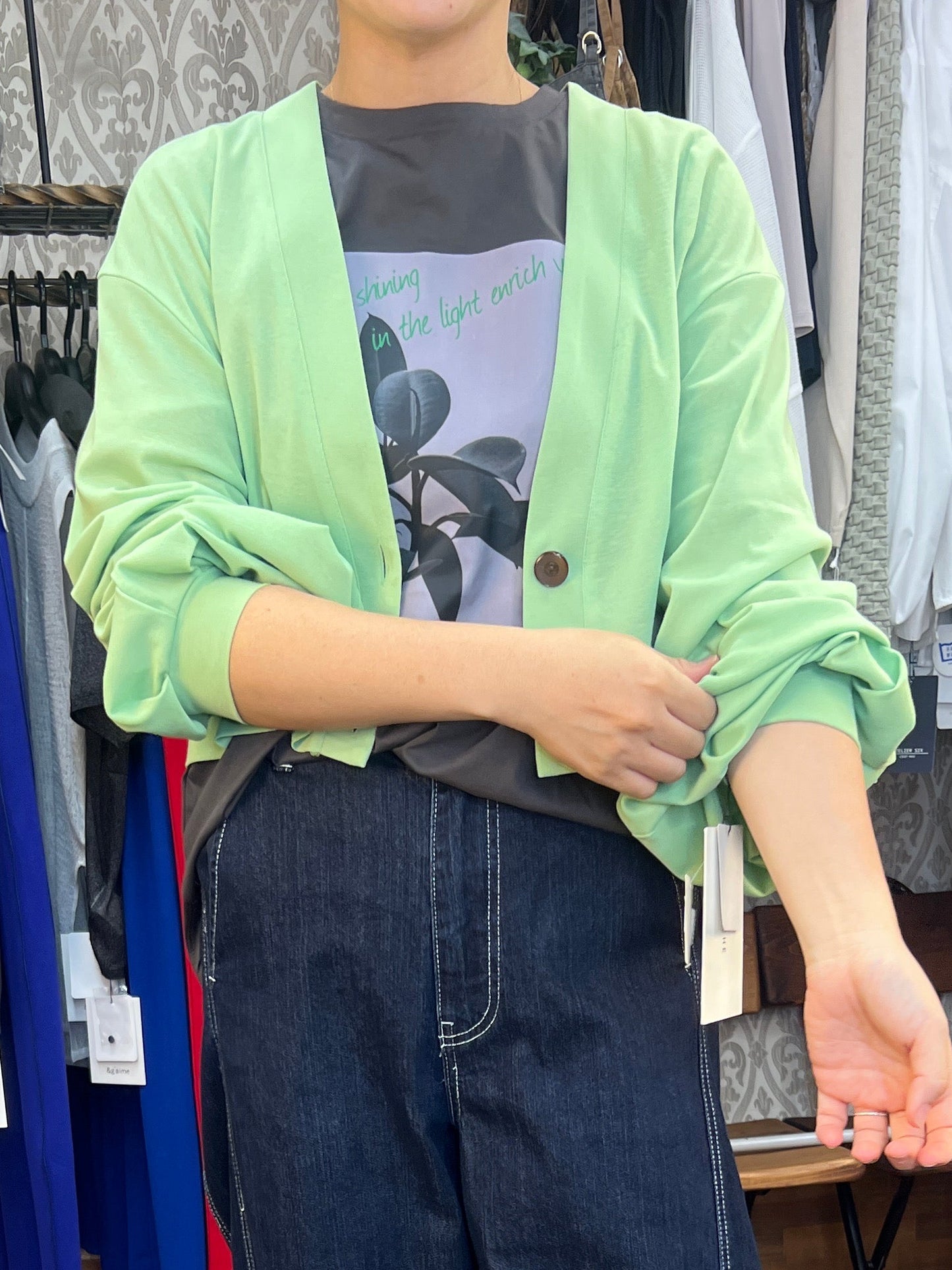 袖ボリュームガーデ
