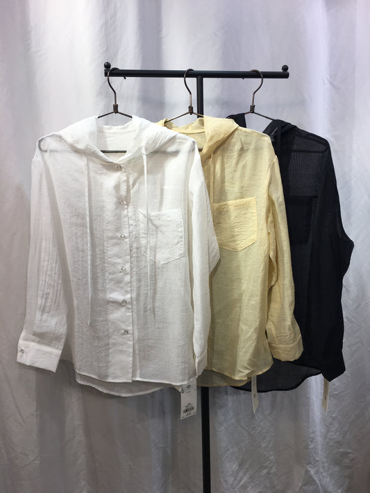 ☆Babシアーシャツパーカー