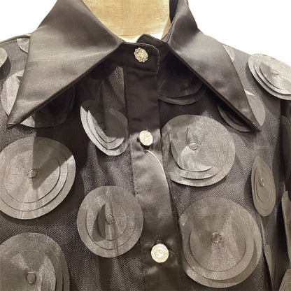 ◎バルーンスリーブチュールBL