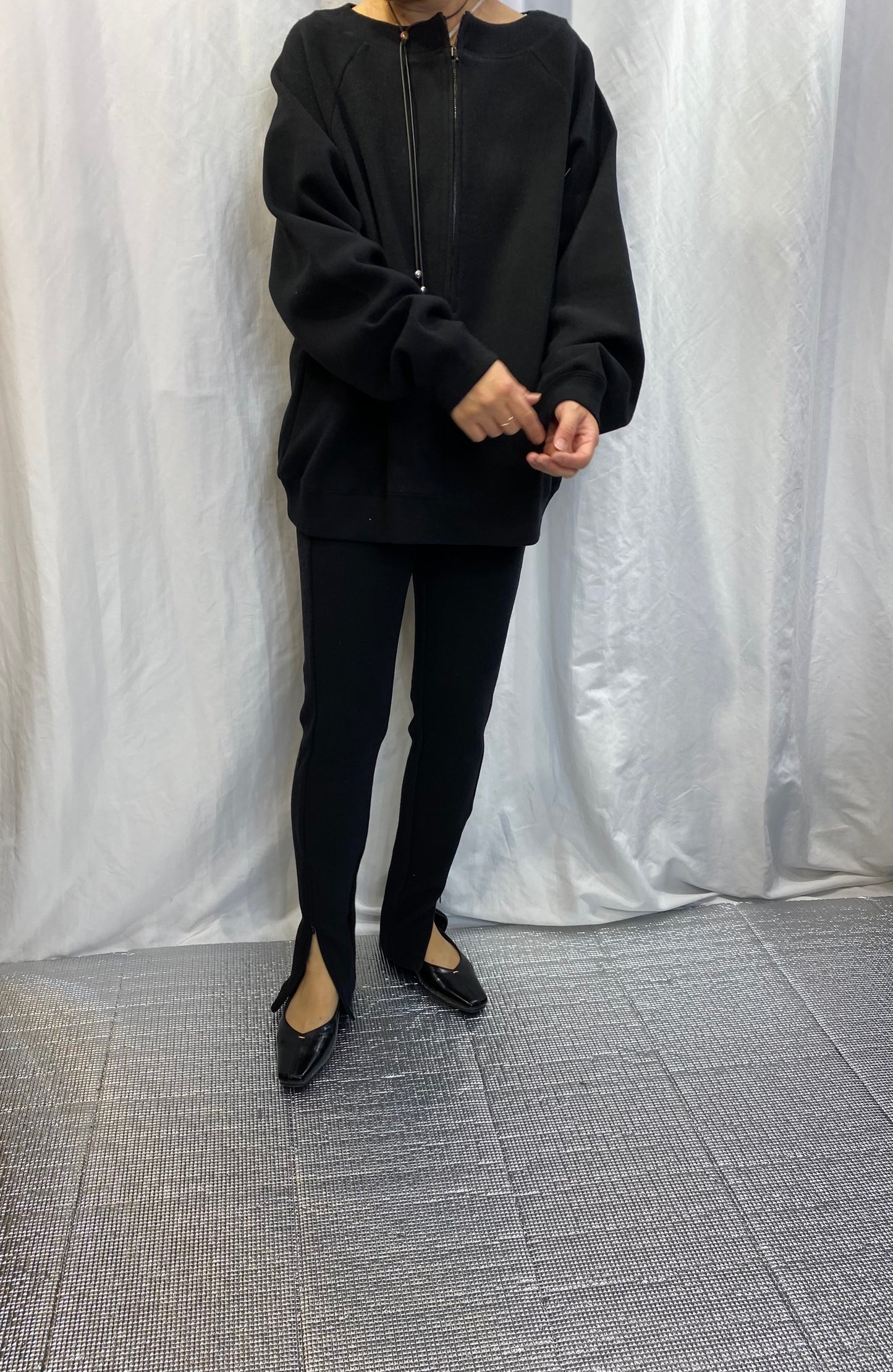 ☆CLOCHE 起毛ZIPレギンス