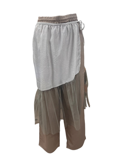 シアーレイヤードパンツ