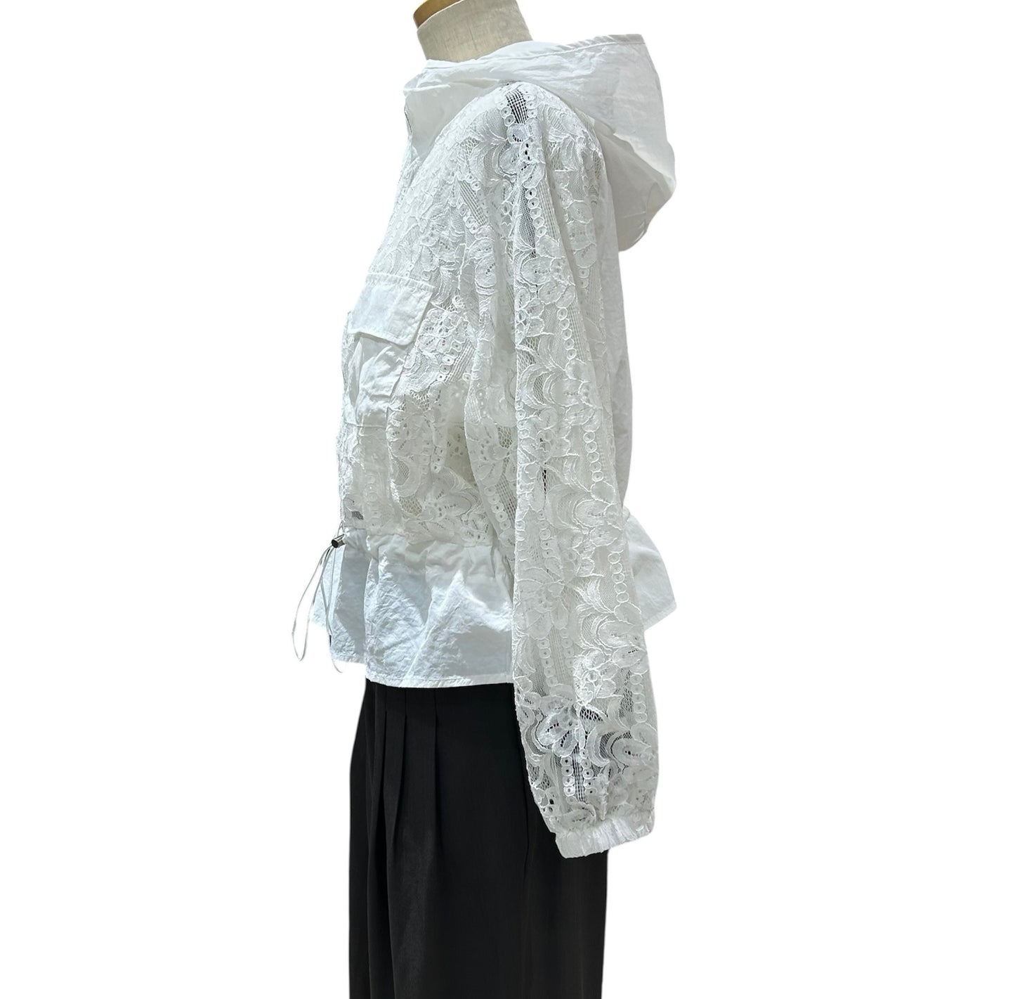 ◎【再入荷】レースブルゾン