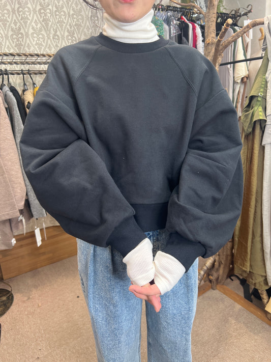 ウールリブタートルトップス