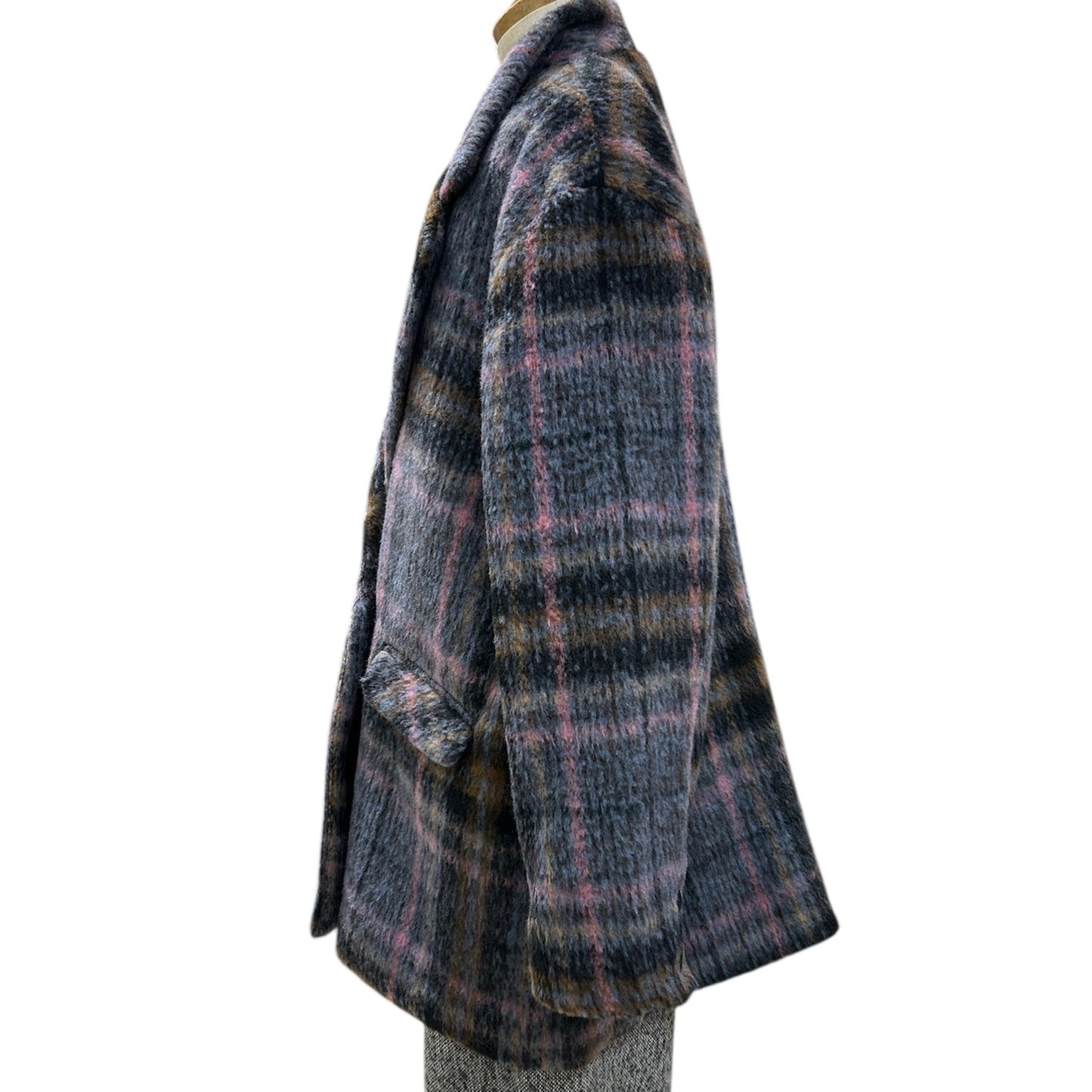 ◎シャギーチェックJK