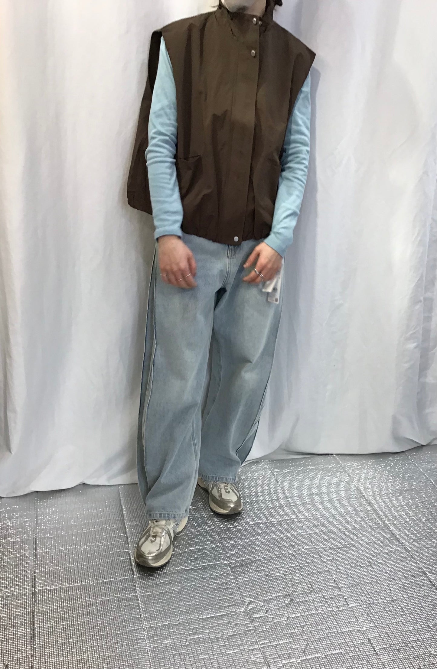 ☆vingtrois コクーンフォルムジレ