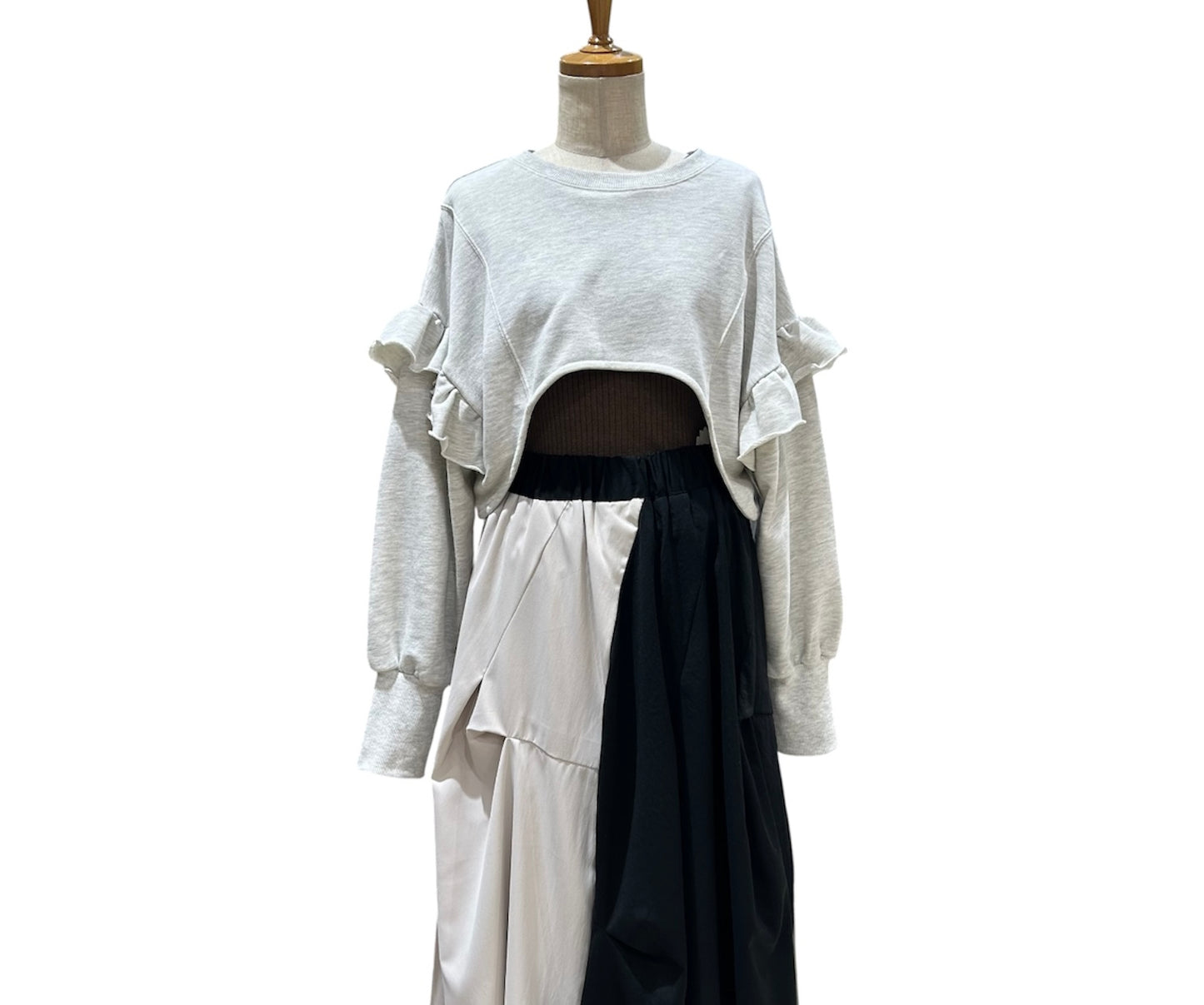 ◎イレヘムフリルショルダーショートPO