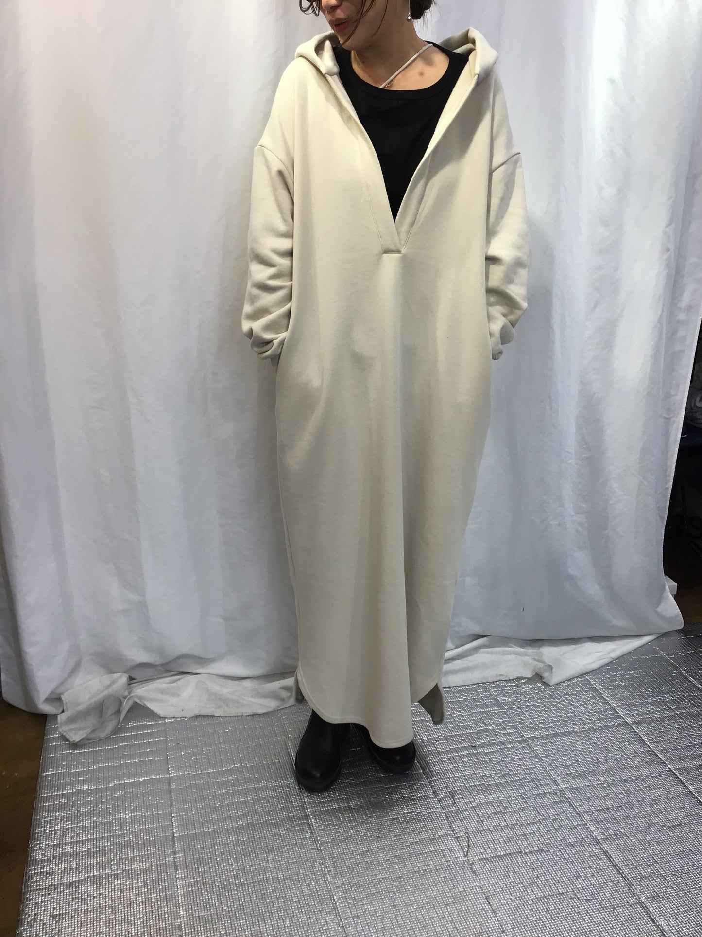 ☆CLOCHE裏起毛スウェットフーディOP