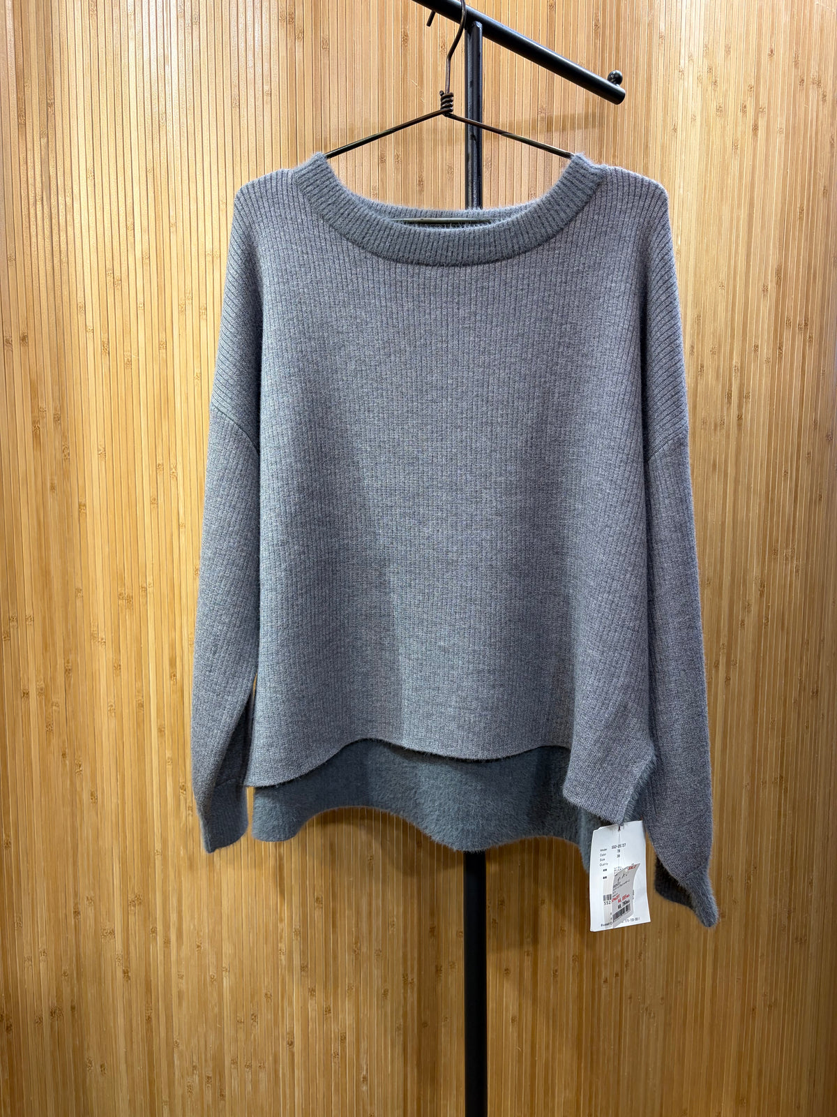I am "MARC" リバーシブルシャギーニット