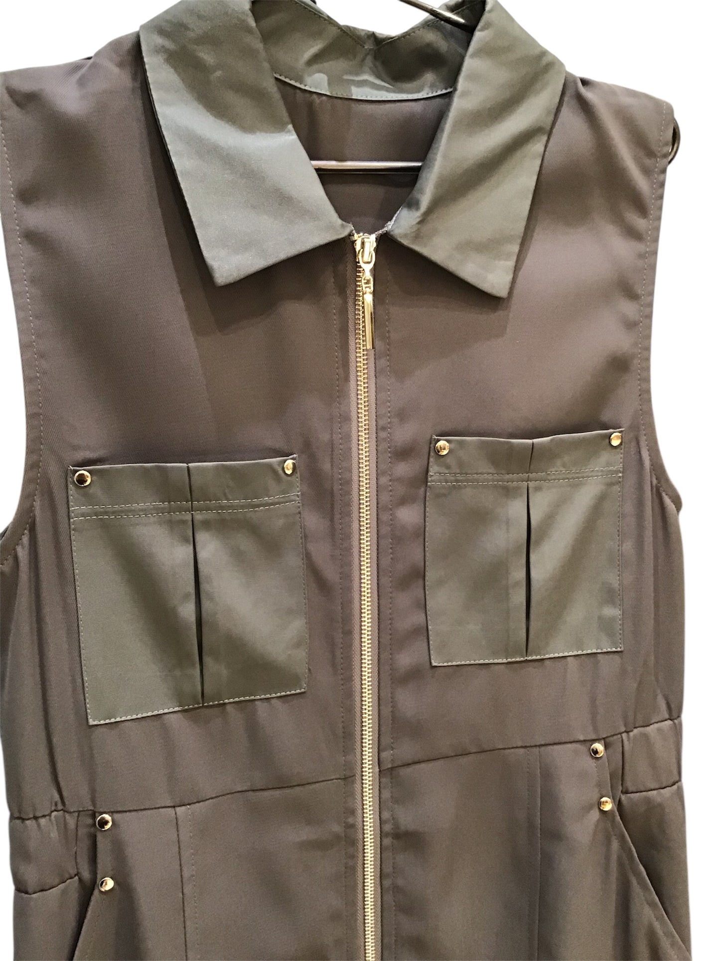 ◎バックシャンロングジレOP