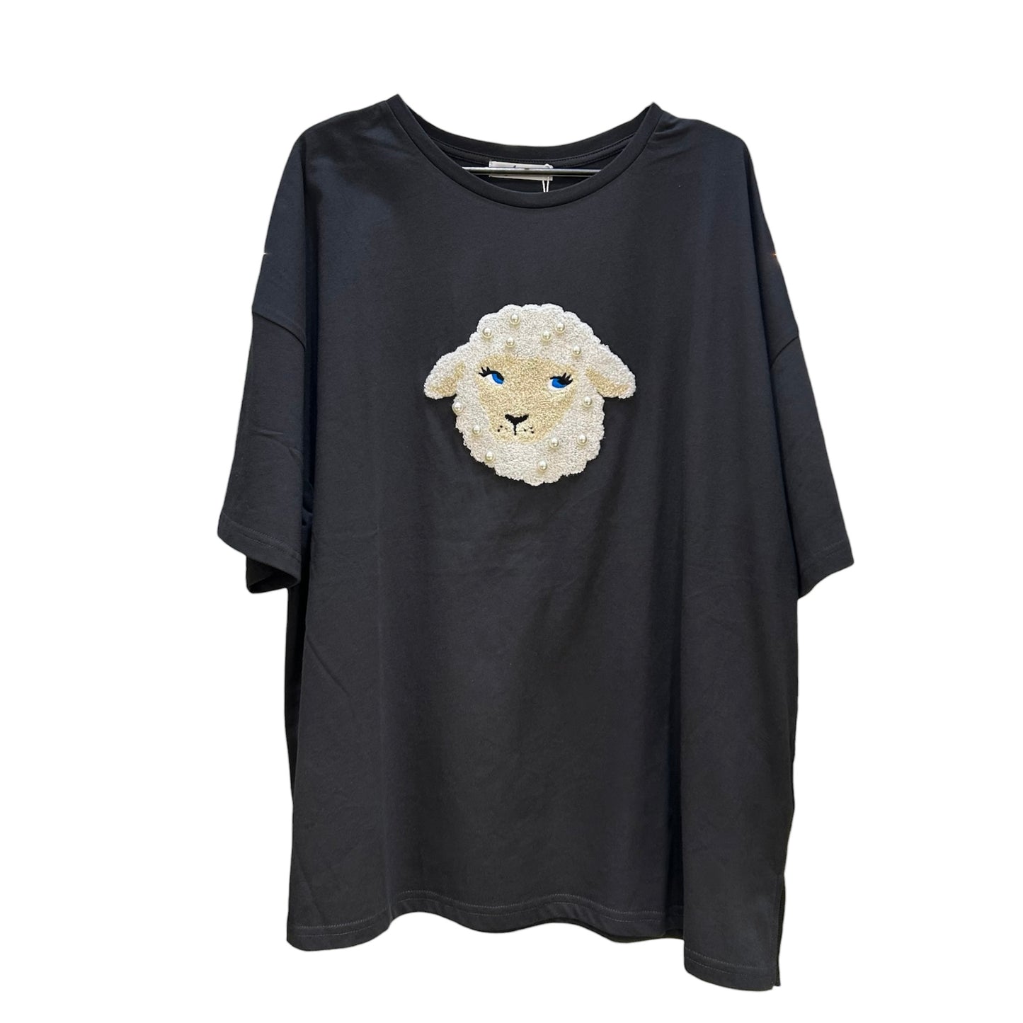 ◎パール付羊相良刺繍BigT