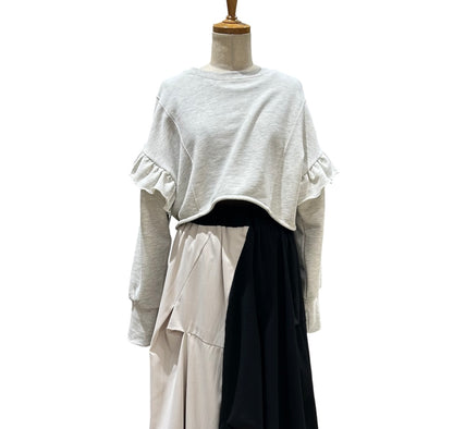 ◎イレヘムフリルショルダーショートPO