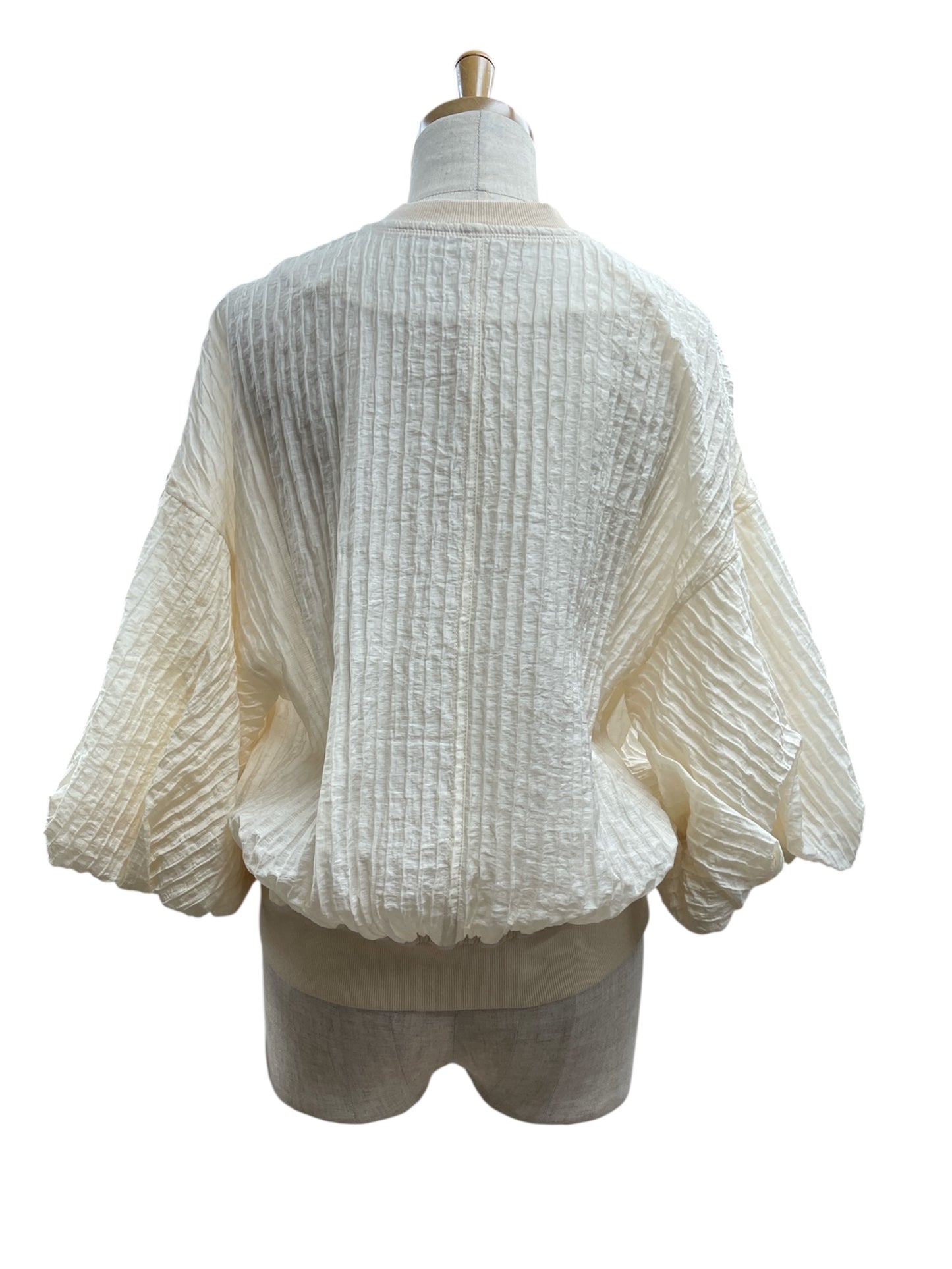 EGLANTINE 袖バルーンジップJK