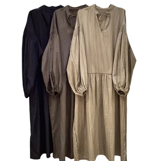 ◎スモックギャザーワンピース