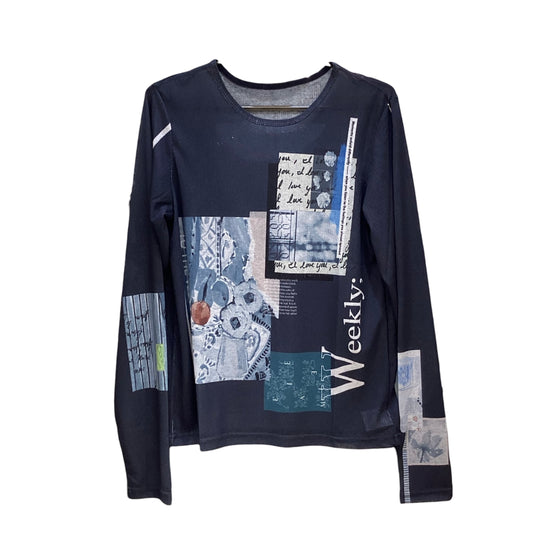 ◎【再入荷】Eimee Law アートコラージュptシアーロンT