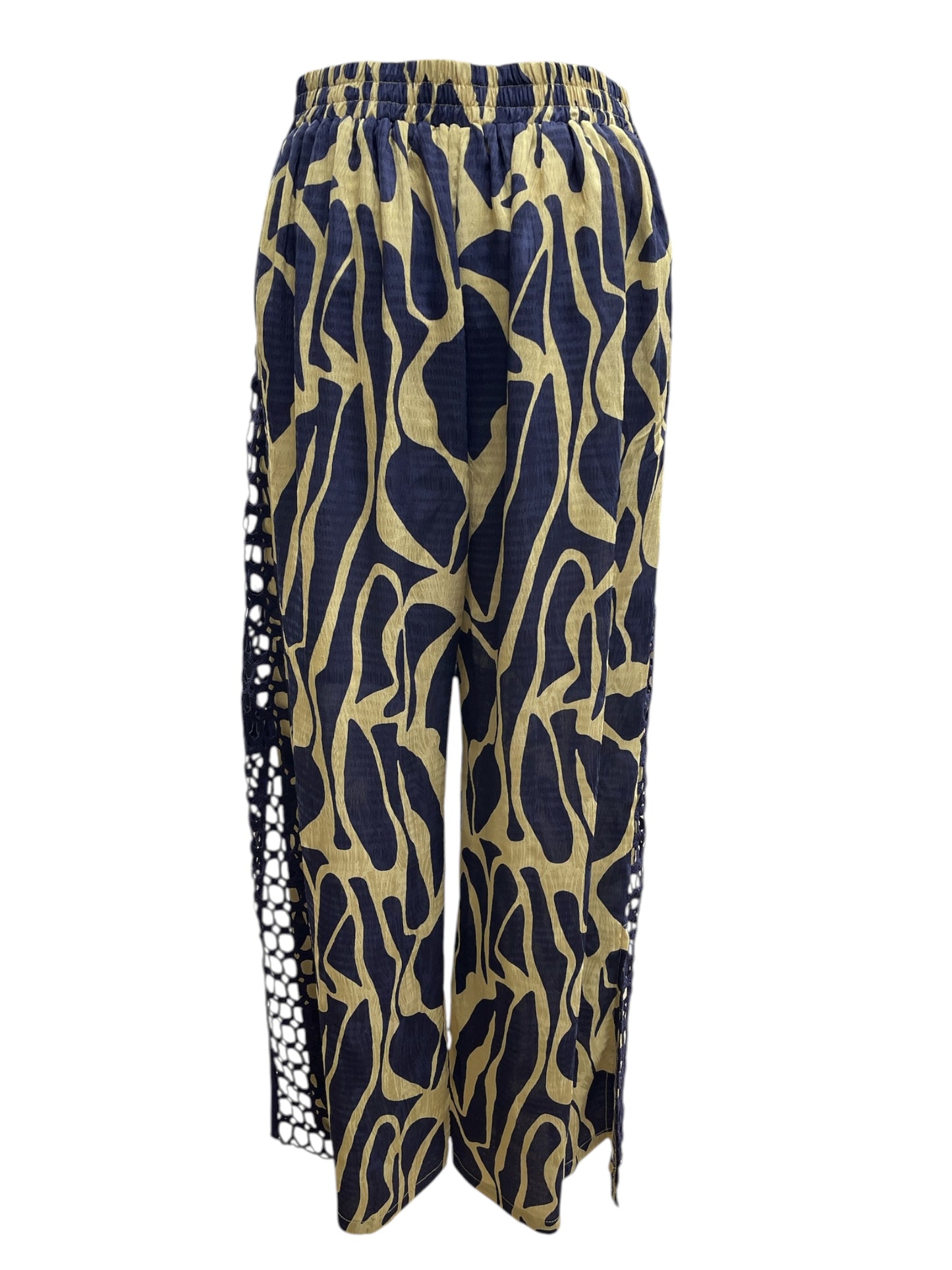 Mia 脇レース柄パンツ