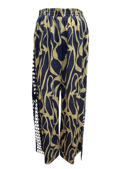 Mia 脇レース柄パンツ