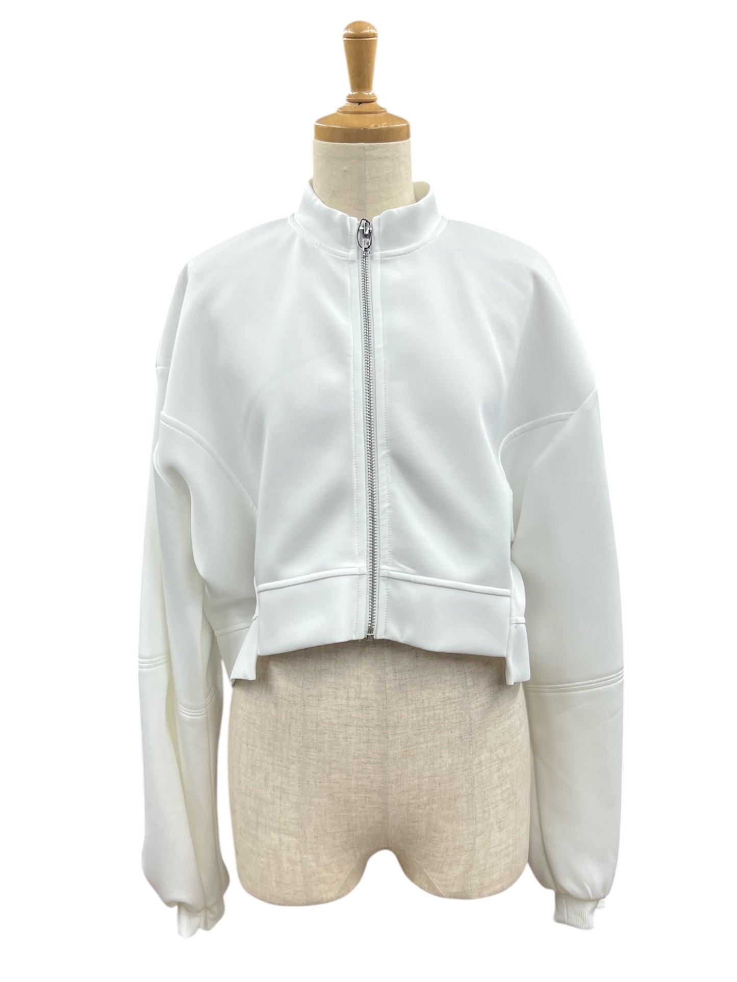 ◎バルーンスリーブショートブルゾン