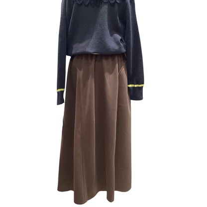 ◎vingtrois フロントジップスカート