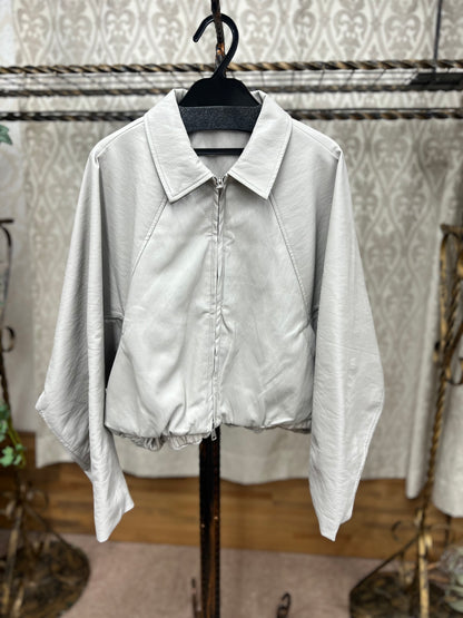 Amuelle rosetta byエピデミーク フェイクレザーJK 次回2月中から末納期