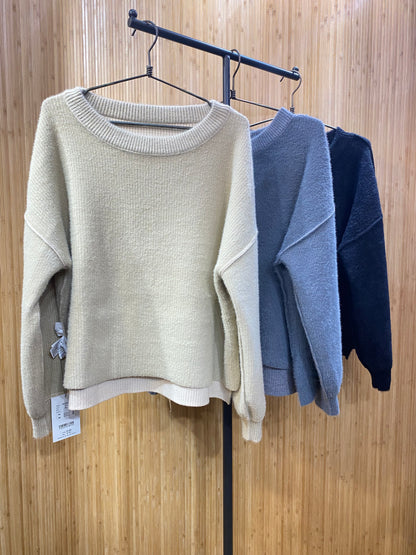 I am "MARC" リバーシブルシャギーニット