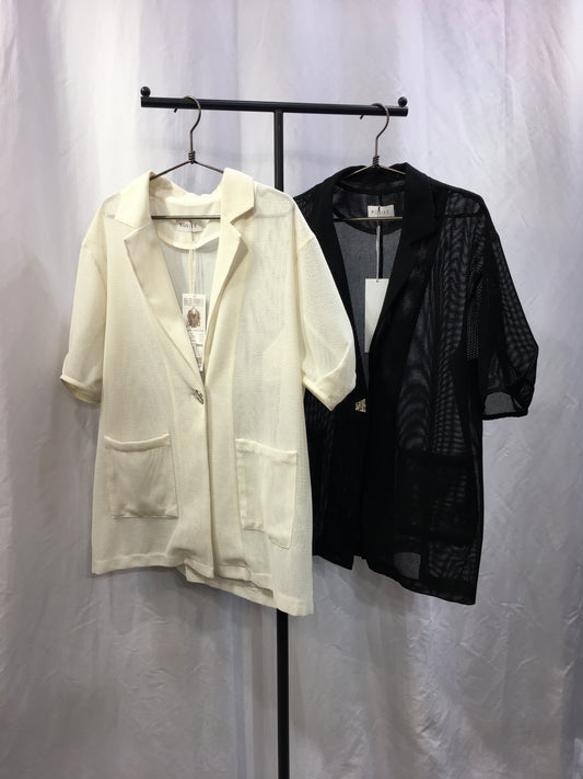 ☆ROSIEE メッシュ半袖JK【予約商品　6月末〜7月頭入荷予定】
