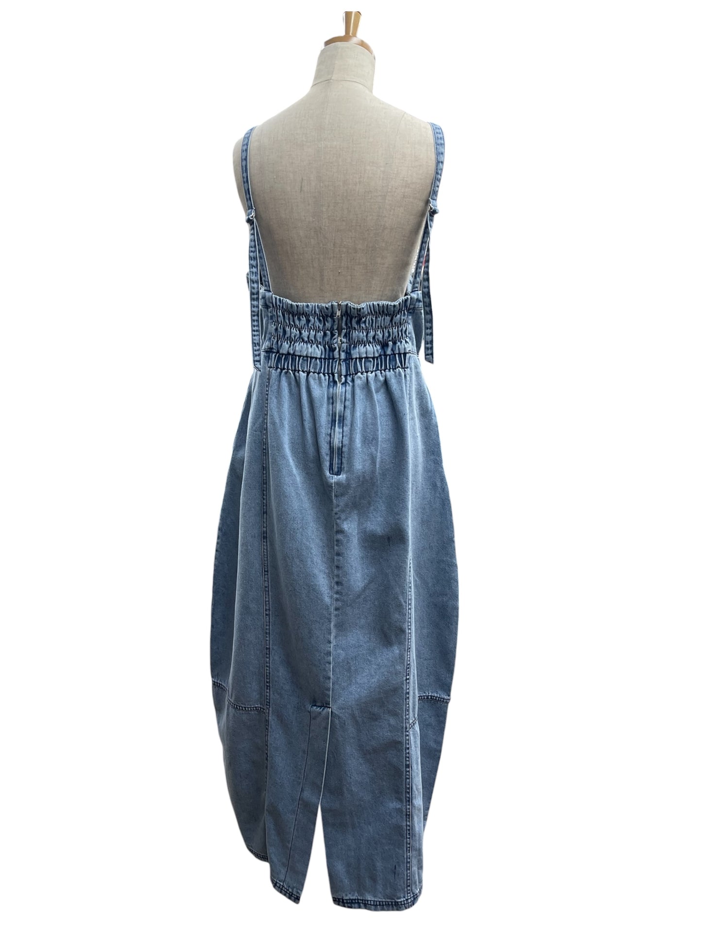 &g’aime デニムバルーンOP