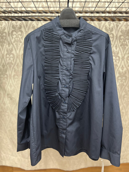 C'EST MOIJEU タックプリーツブラウス