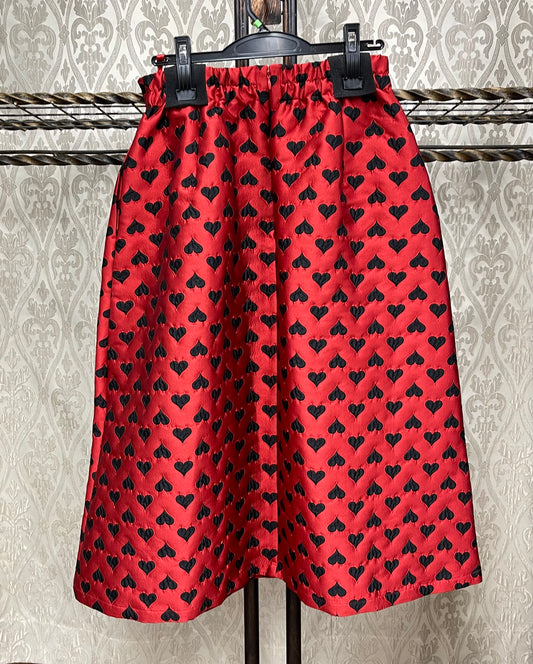 DOS DIOSASハートジャガードスカート