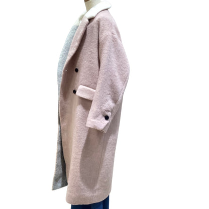 ◎Eimee Law Wシャギー配色ロングコート