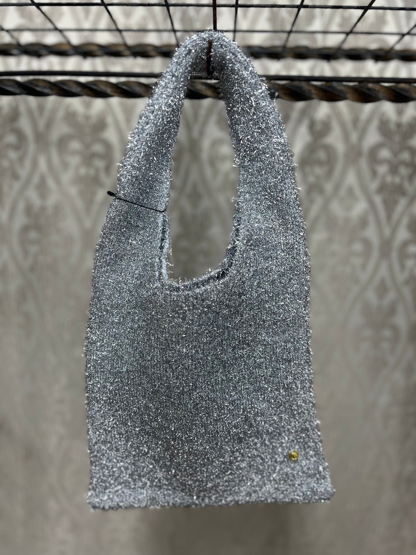 O'HOVE DE MUSEE ラメニットバッグ