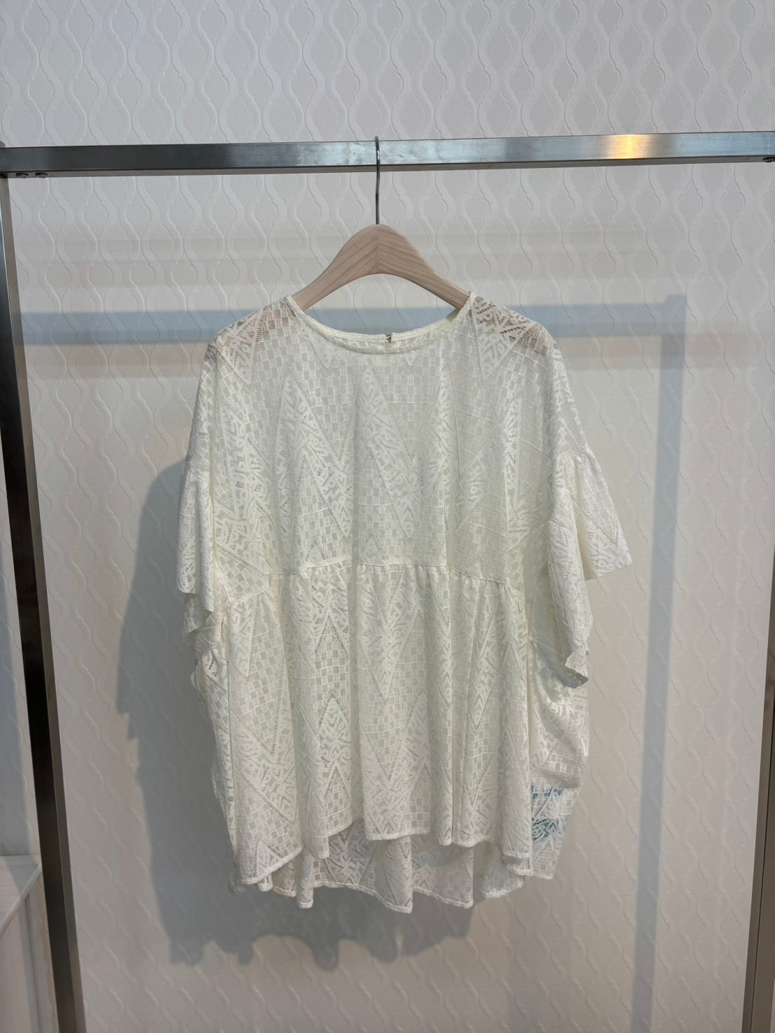 EGLANTINE レースカットソー