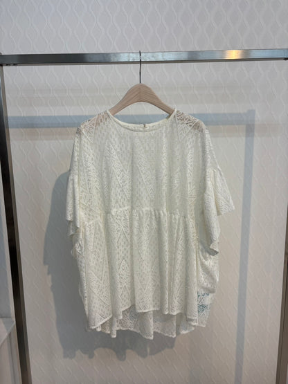 EGLANTINE レースカットソー