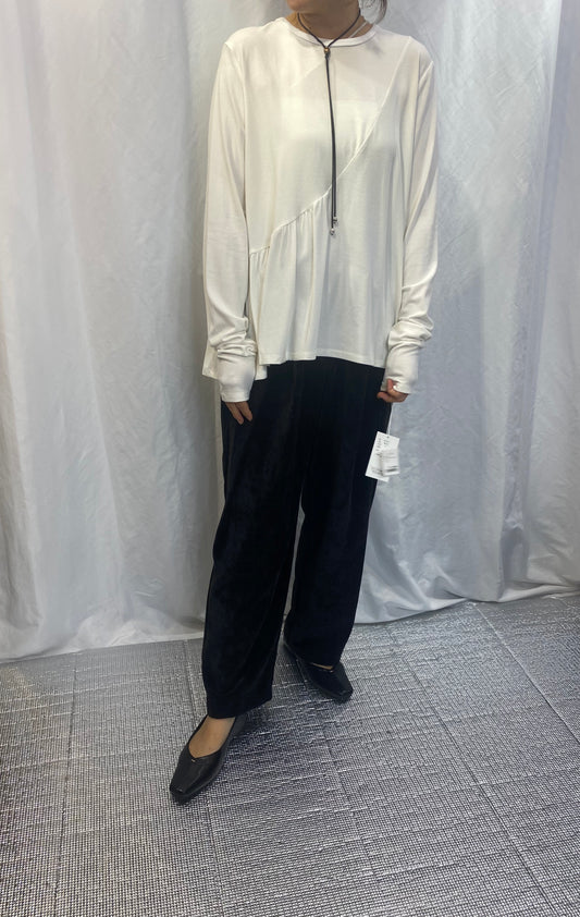 ☆CYAN アシメギャザーウォームTOPS