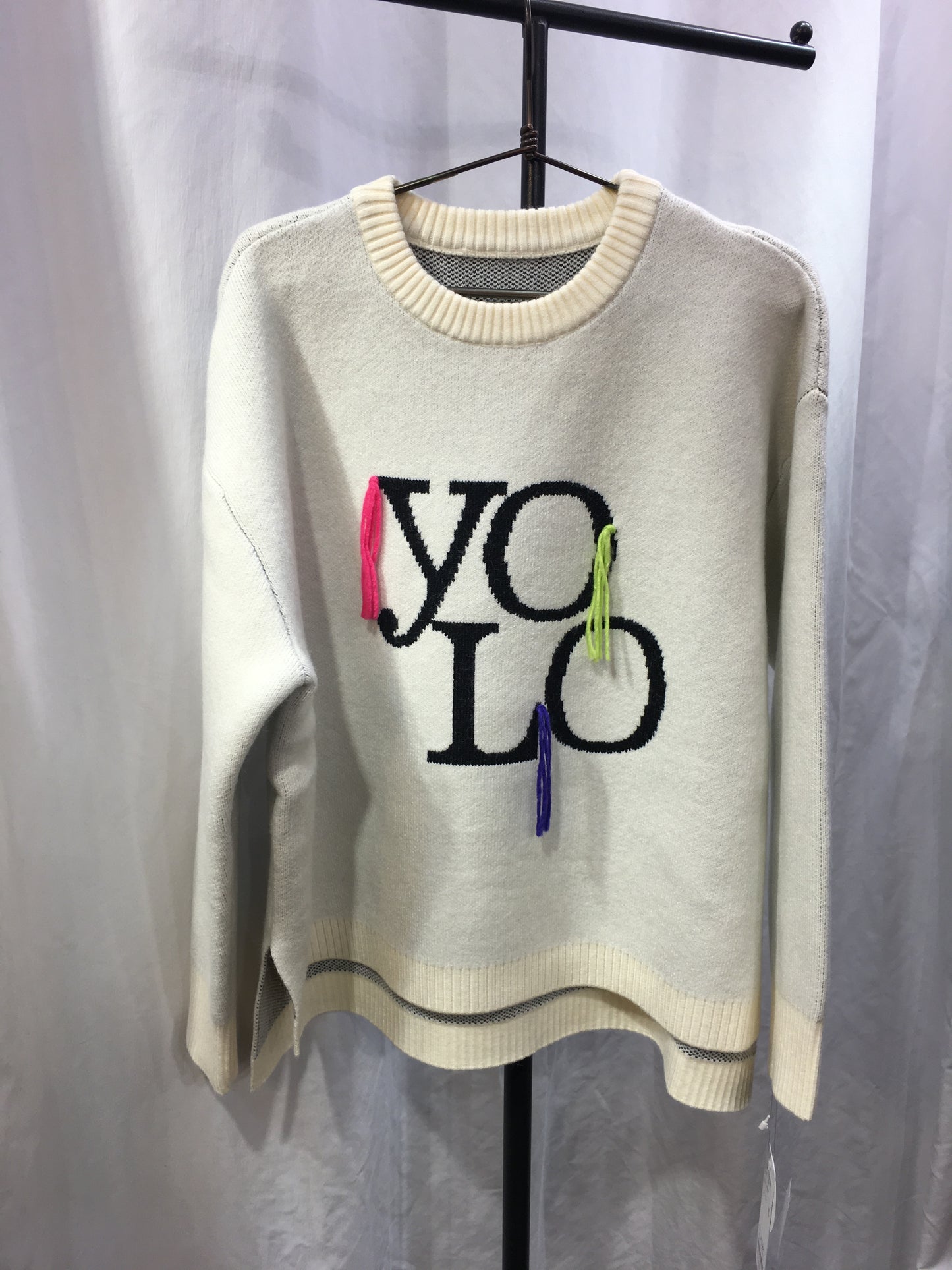 ☆C'ESTMOIJEUカラーフリンジロゴPO