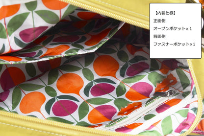 LAMBMOOE  レナウン娘ロゴ刺繍2Wayボストン