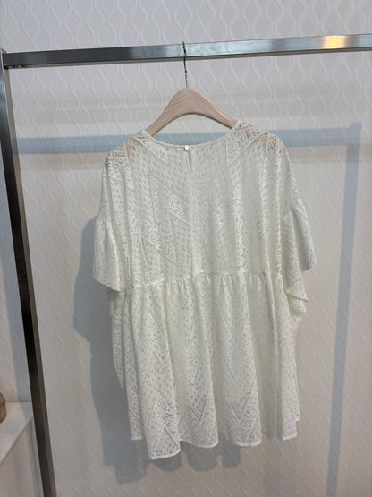 EGLANTINE レースカットソー