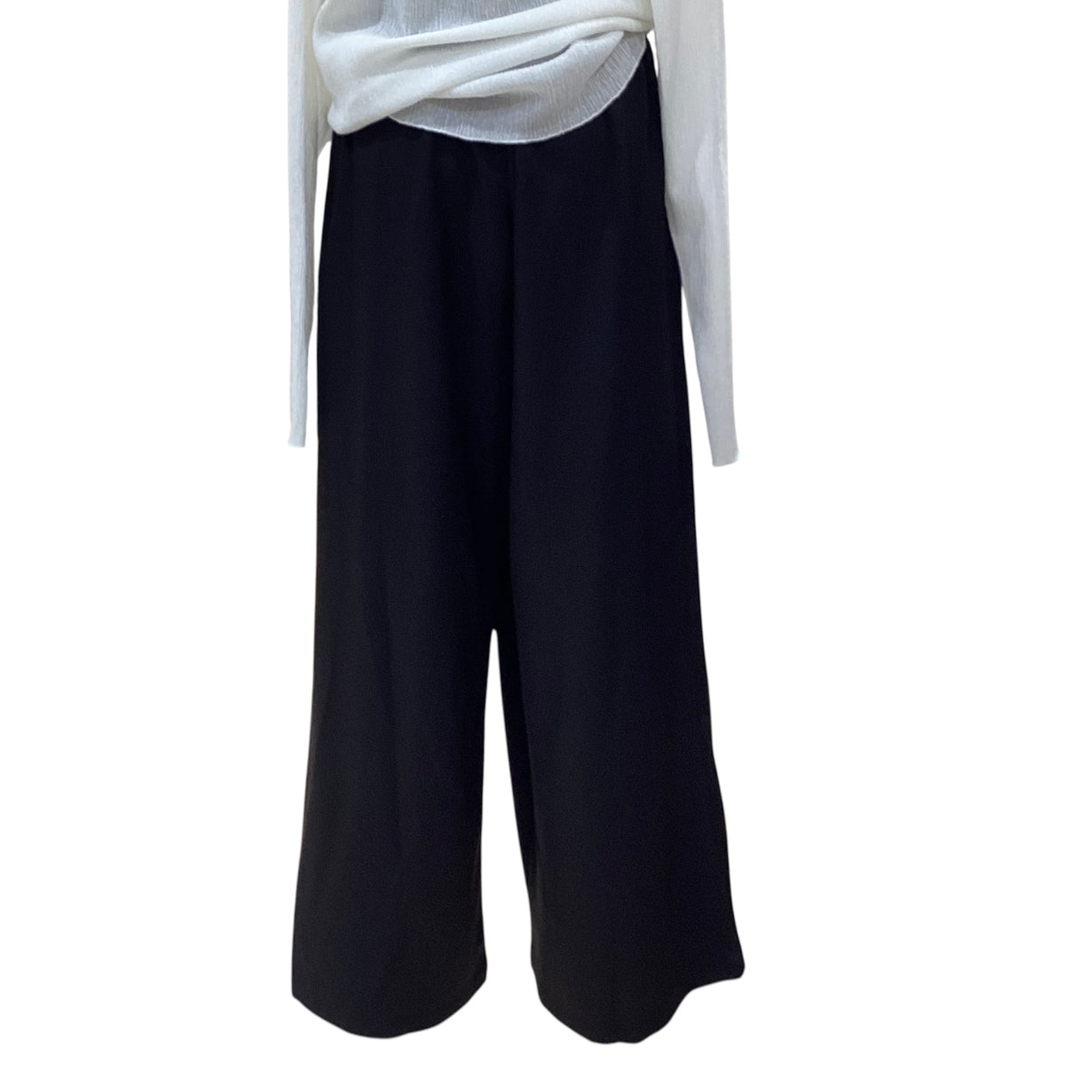 ◎【再入荷】バイカラーワイドスカートPT