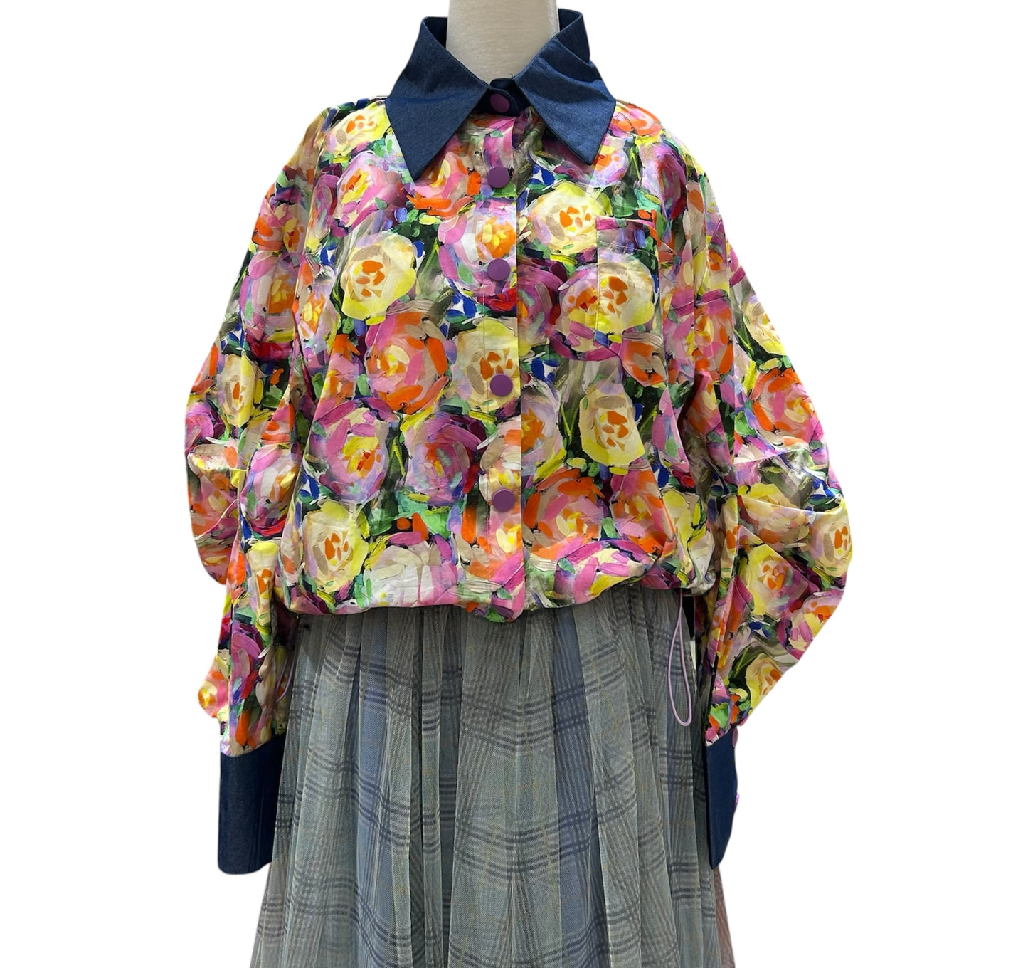 ◎花柄シャツ