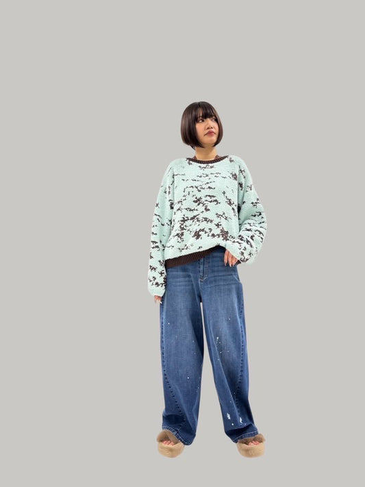 【予約商品】ayaneニットジャガードモフモフPO