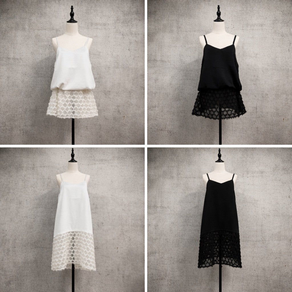 予約☆Ｓiro 裾アレンジキャミ【即日決済で次から10％還元クーポンもらえます】