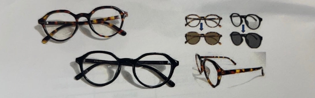 ☆予約ATELIER BRUGGE 調光サングラス　ボストン【6月末納期分】