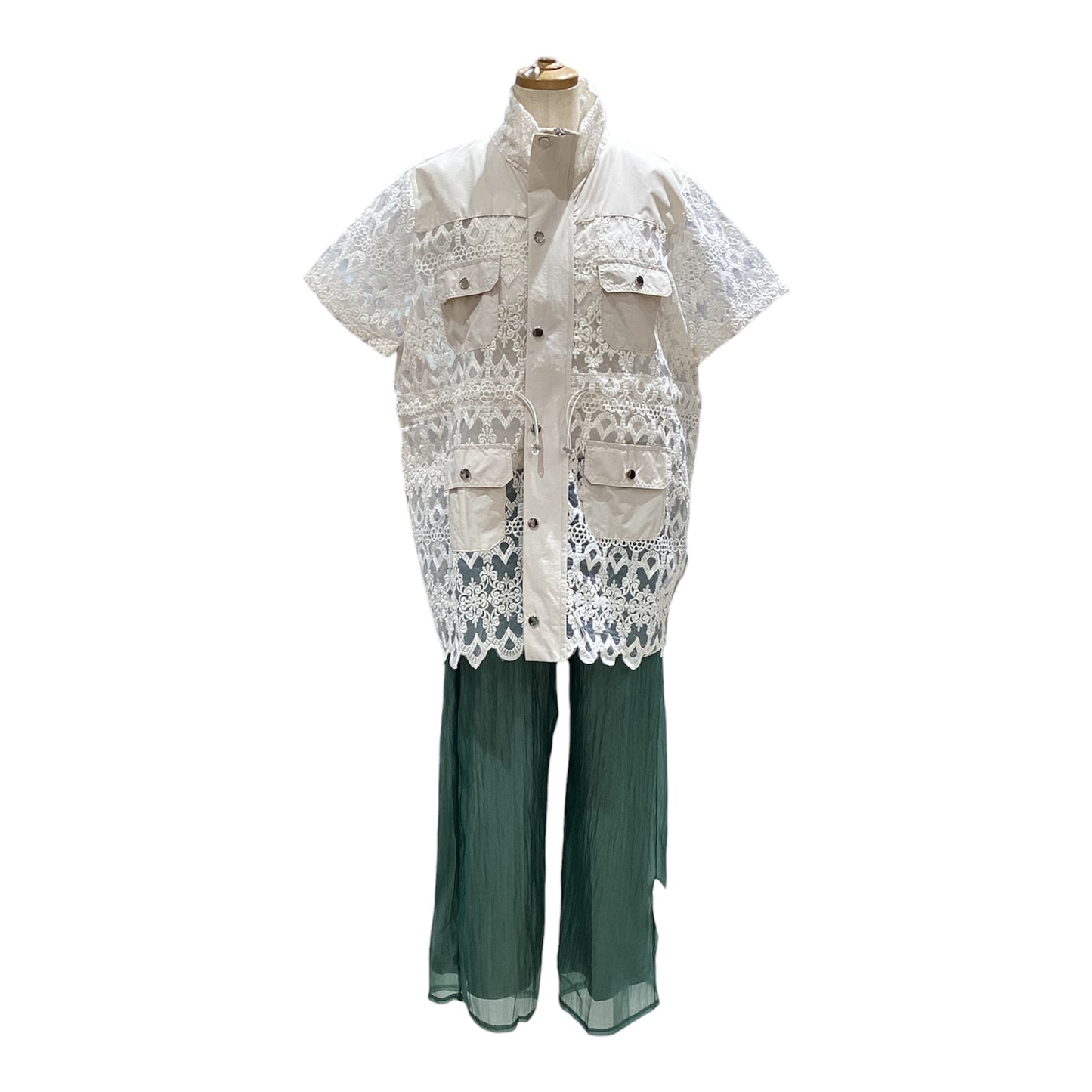 ◎【再入荷】オーガンジー半袖BZ